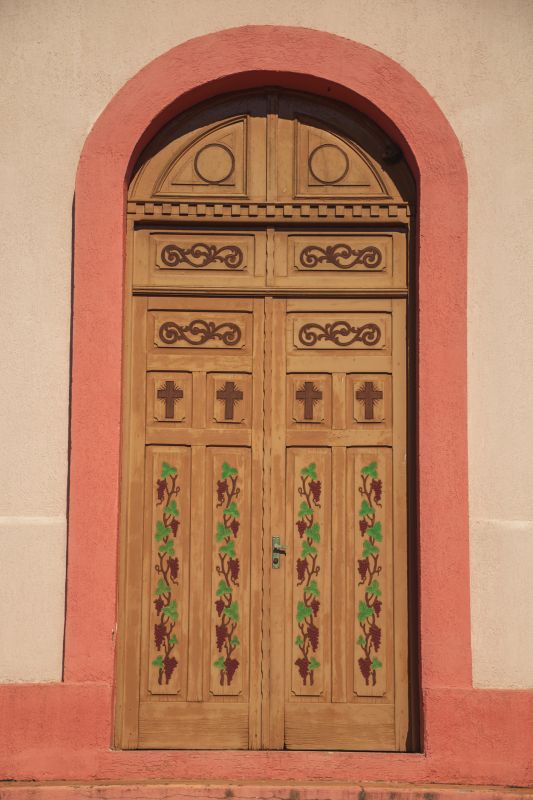 Church Door Painting