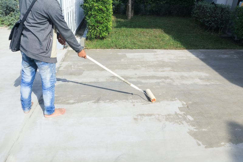 Concrete Driveway Painting