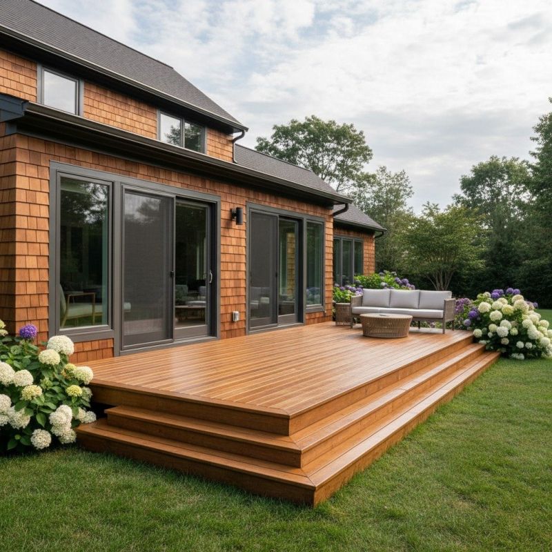 Wood Deck Staining Service